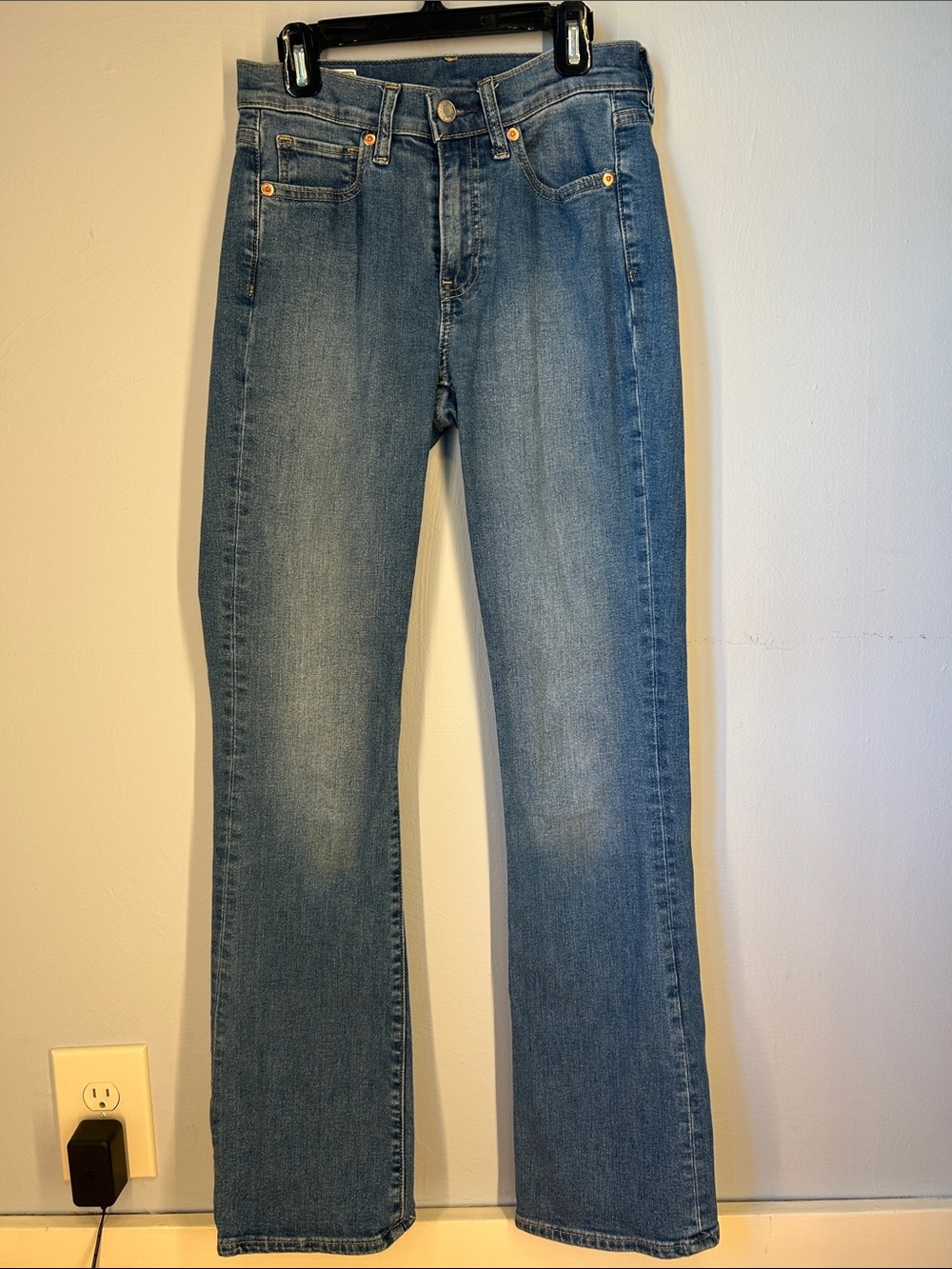 Classic Mid-Rise Women's Blue Jeans